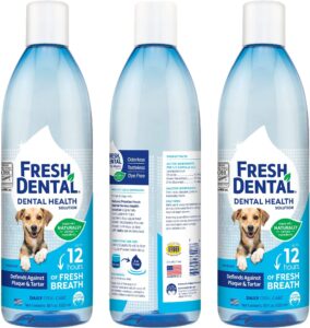 Fresh Dental Water Additive - Dental Health Solution for Dogs